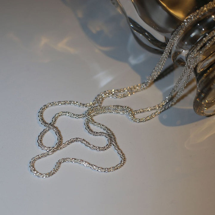 Dainty Textured Chain Necklace Stornfield