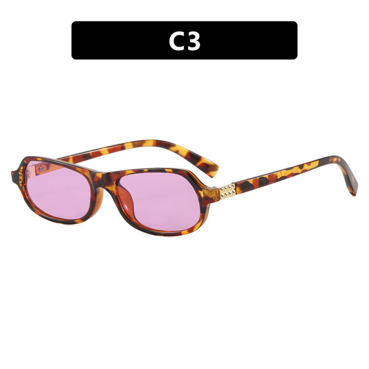 Ladies stylish fashionable sunglasses with golden accents Stornfield
