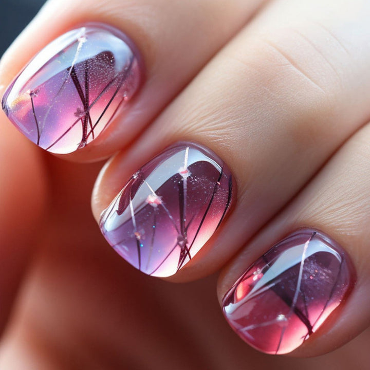 Artistic Ombre Nail Art Extensions Stornfield
