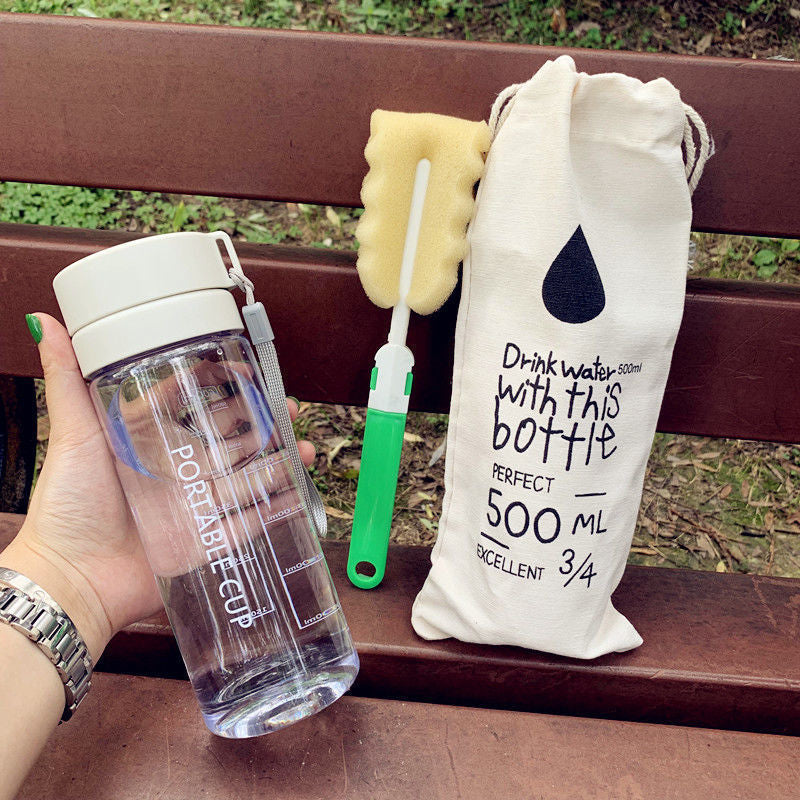 Women's portable water bottle with practical cleaning system Stornfield