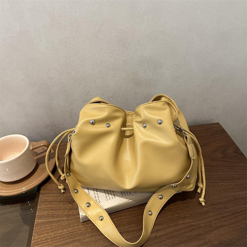 Stylish Ruched Handbag