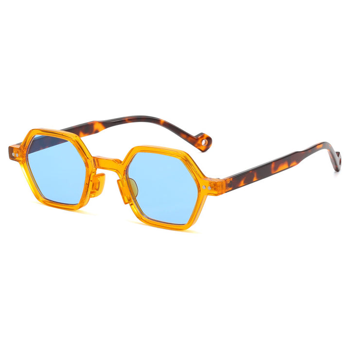 Women's Geometric Sunglasses in Modern Hexagon Design Stornfield
