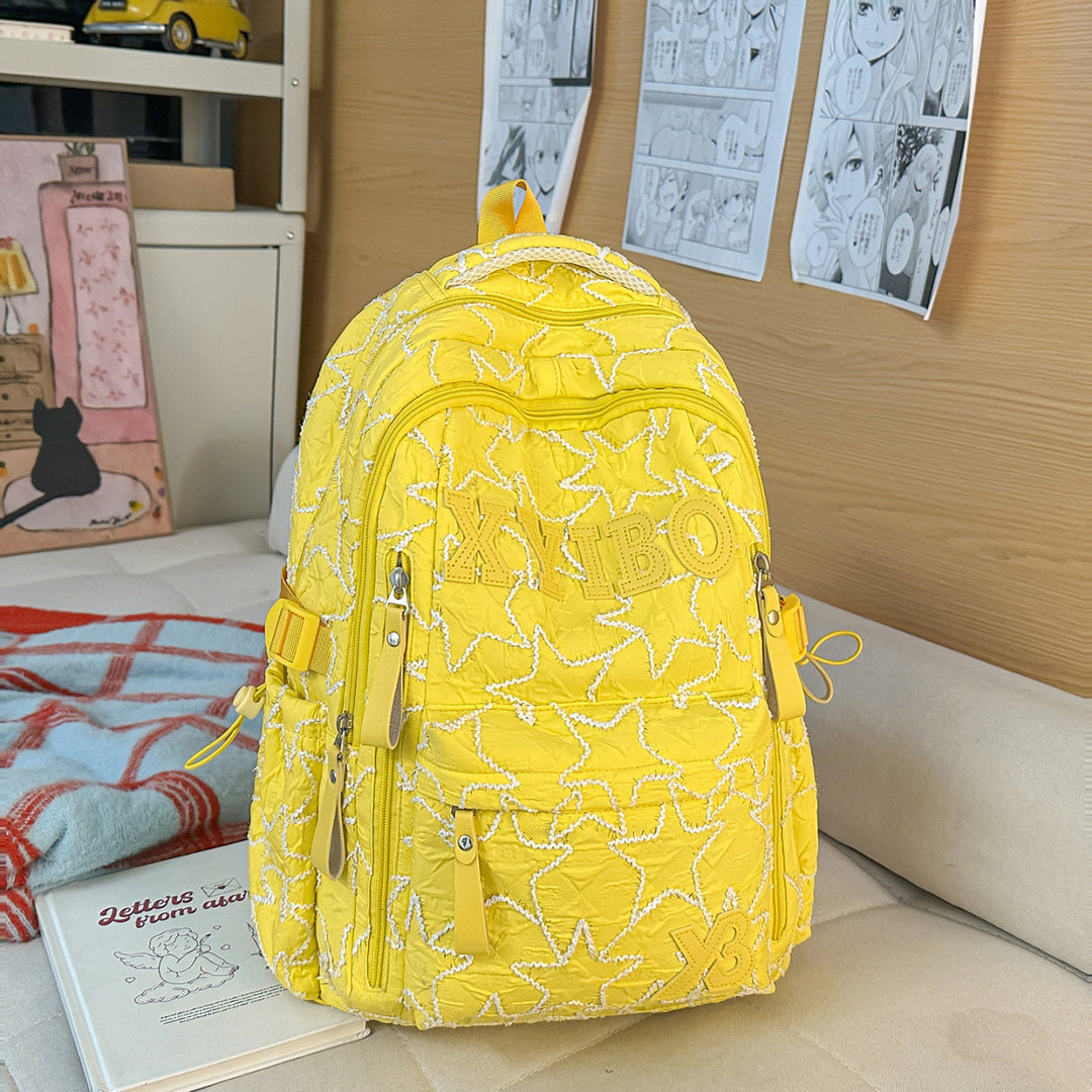 Trendy Star Print Backpack Stornfield