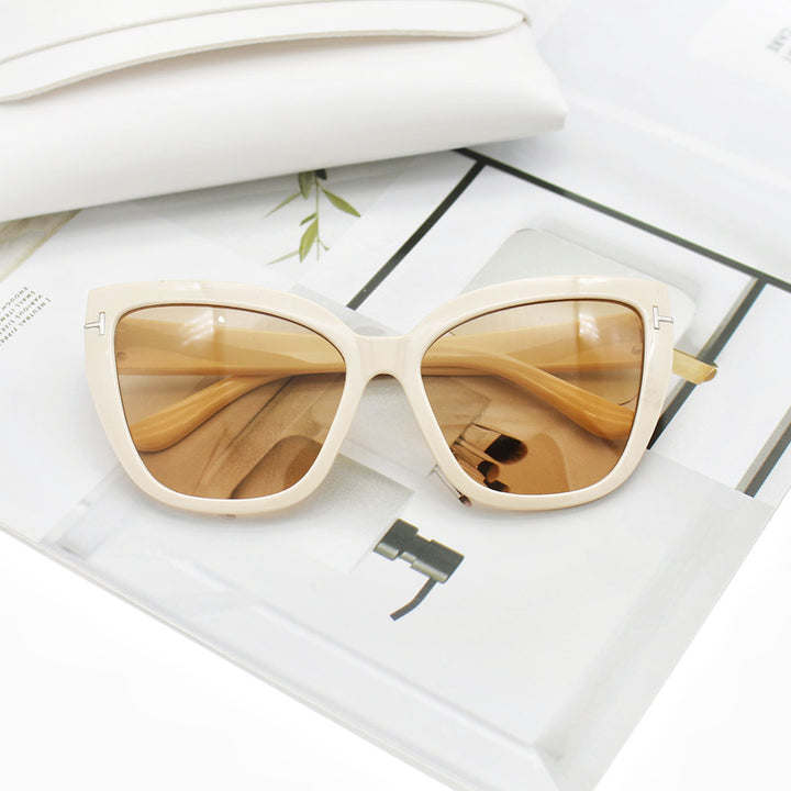 Women's Cat-Eye Sunglasses with Elegant Accents Stornfield
