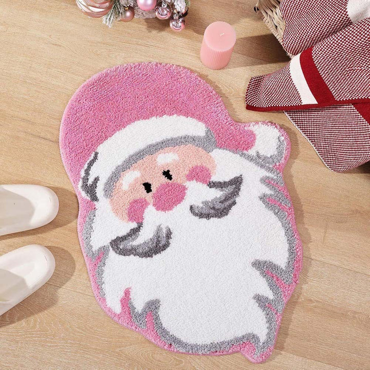 Whimsical Gnome Design Bath Mat