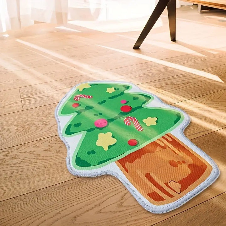 Christmas Tree Shaped Area Rug