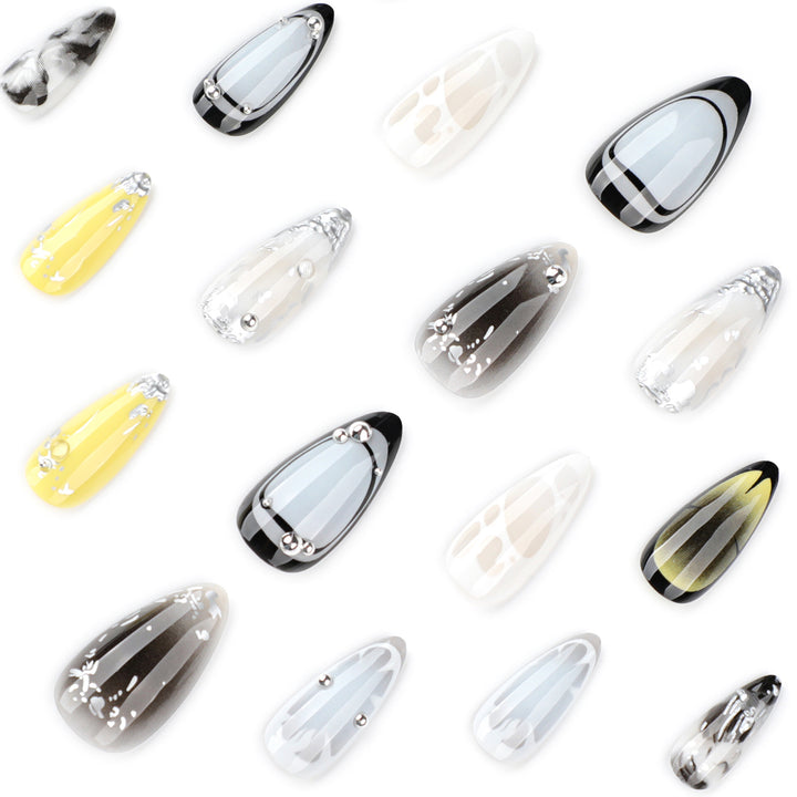 Artistic nail art with sophisticated accents Stornfield