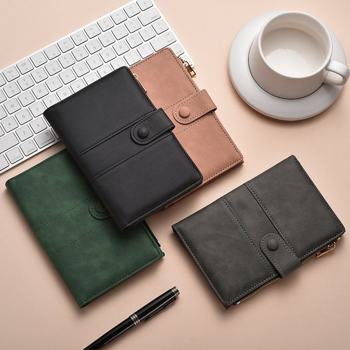 Premium Leather Zippered Journal Organizer Stornfield