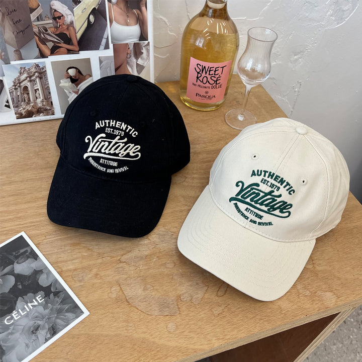 Men's Vintage-Inspired Cotton Baseball Cap Stornfield
