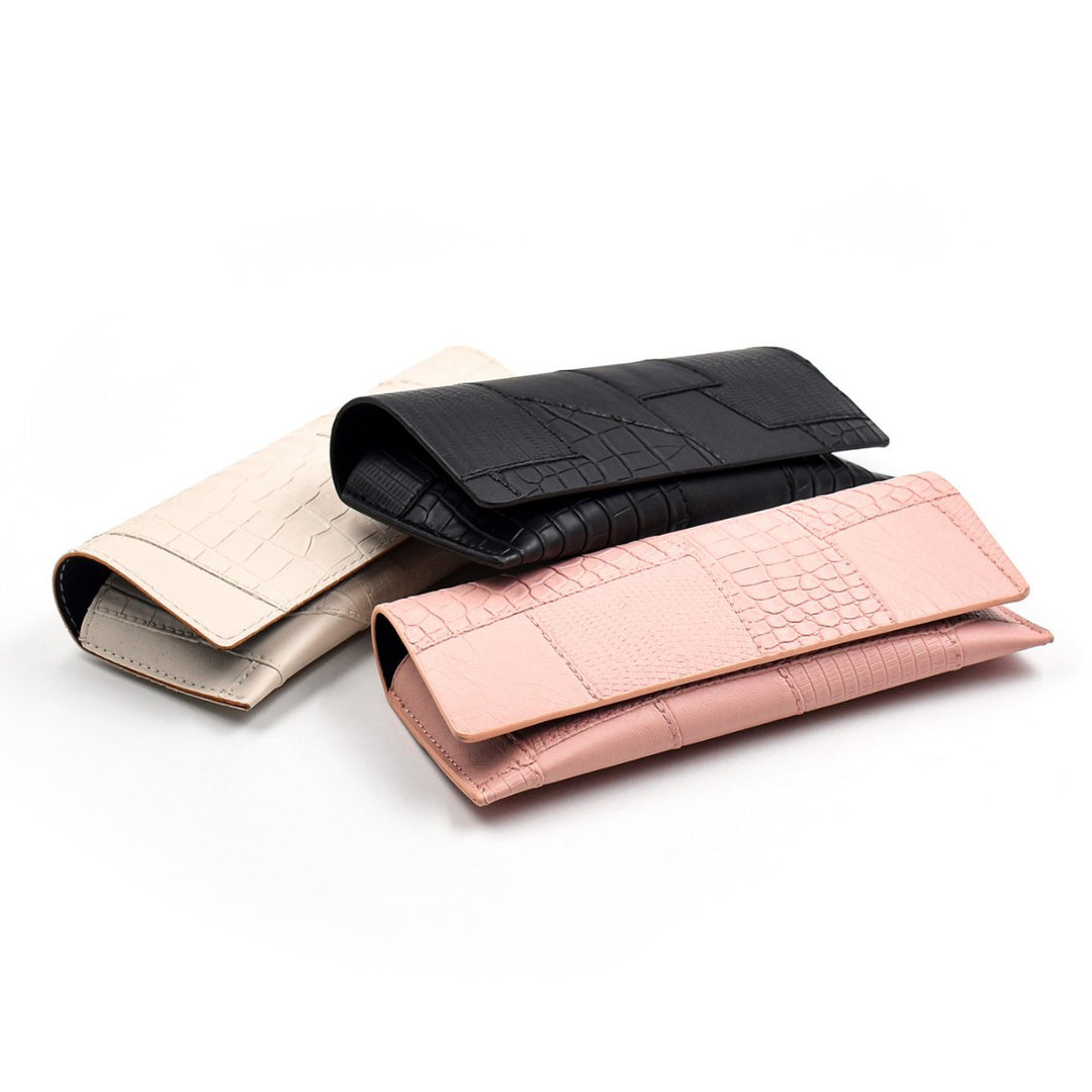 Luxury Croc-Embossed Clutch Wallet Stornfield