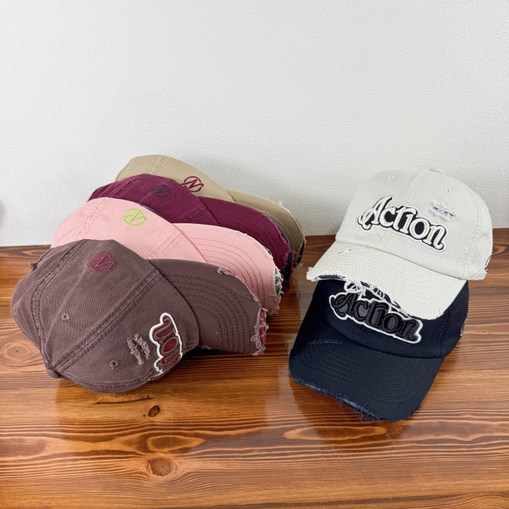 Men's Distressed Graphic Baseball Cap Stornfield 1784270841