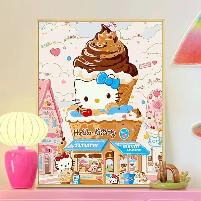 Cute Bakery-Themed Wall Art Print Stornfield