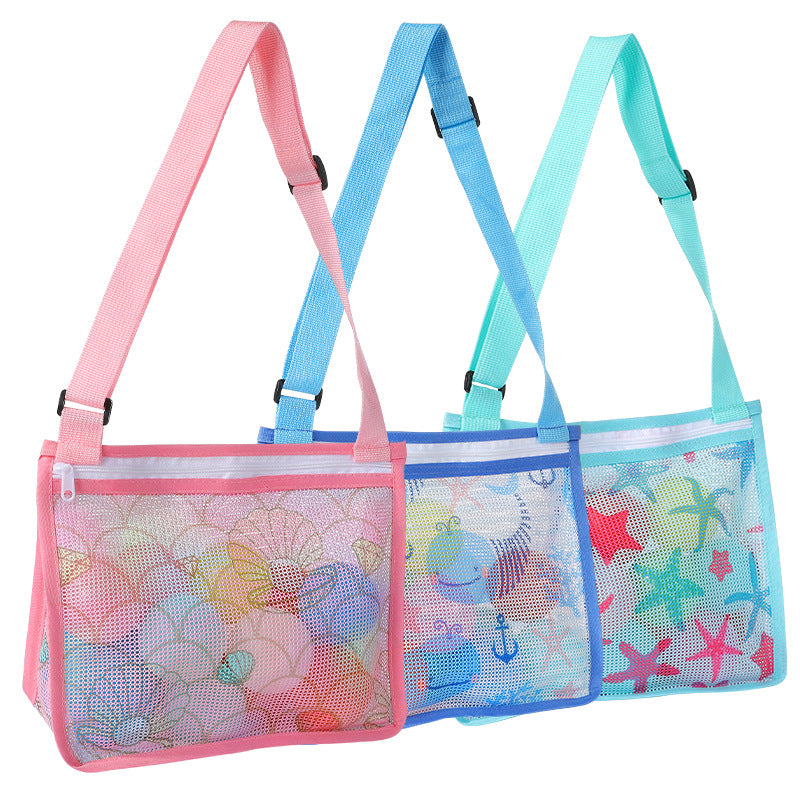 Practical Beach Bag Made of Mesh Material Stornfield