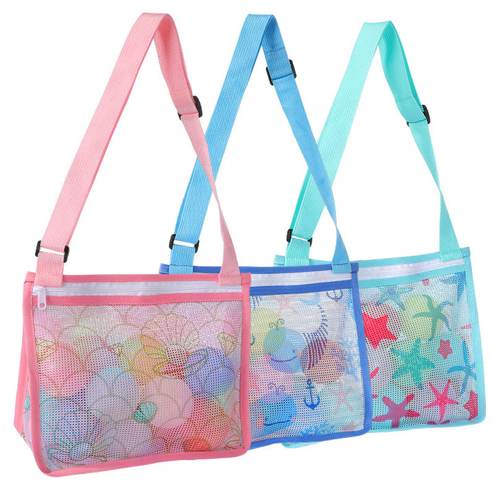 Practical Beach Bag Made of Mesh Material Stornfield