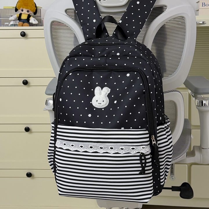 Playful Bunny-Ear Casual Backpack Stornfield