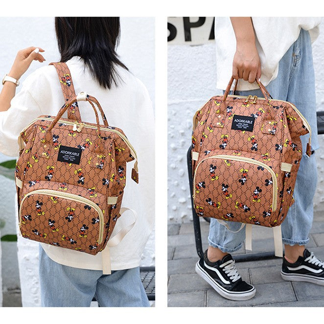 Cute Character Design Diaper Backpack Stornfield