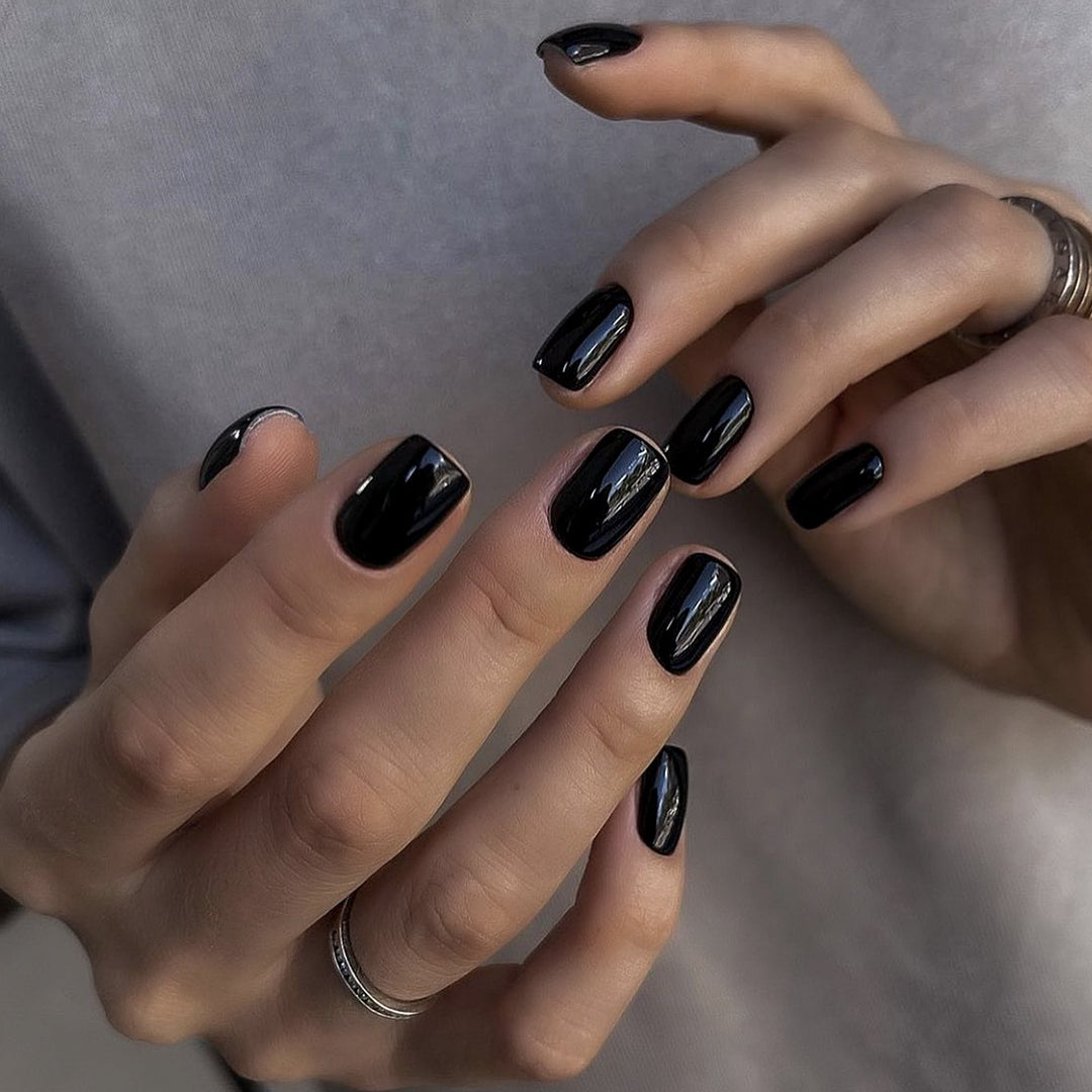 Glossy Gel Nail Art Extensions Stornfield