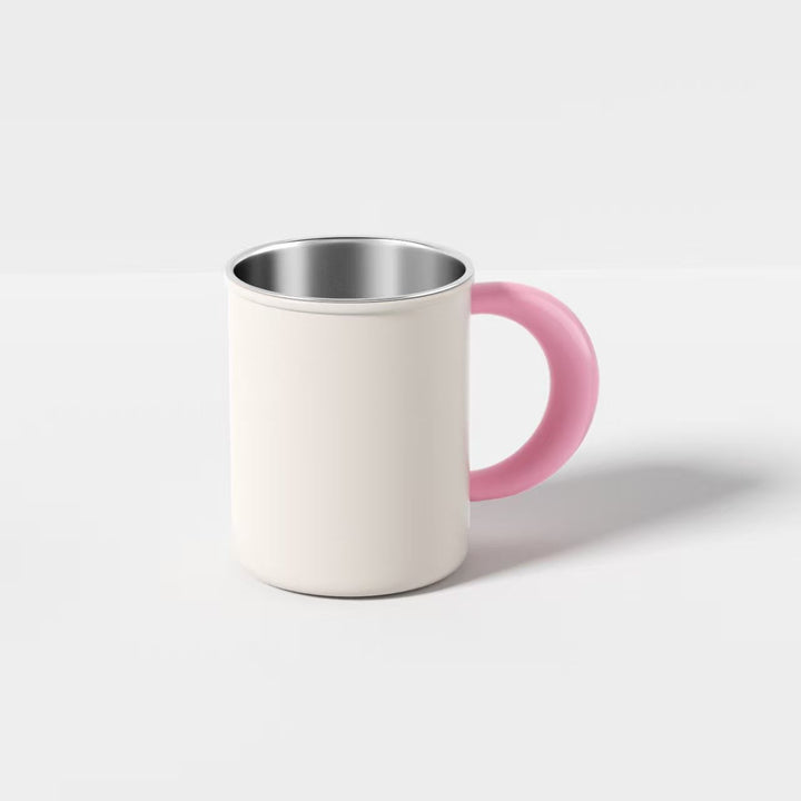 Stainless Steel Coffee and Tea Cup with Ergonomic Handle Stornfield