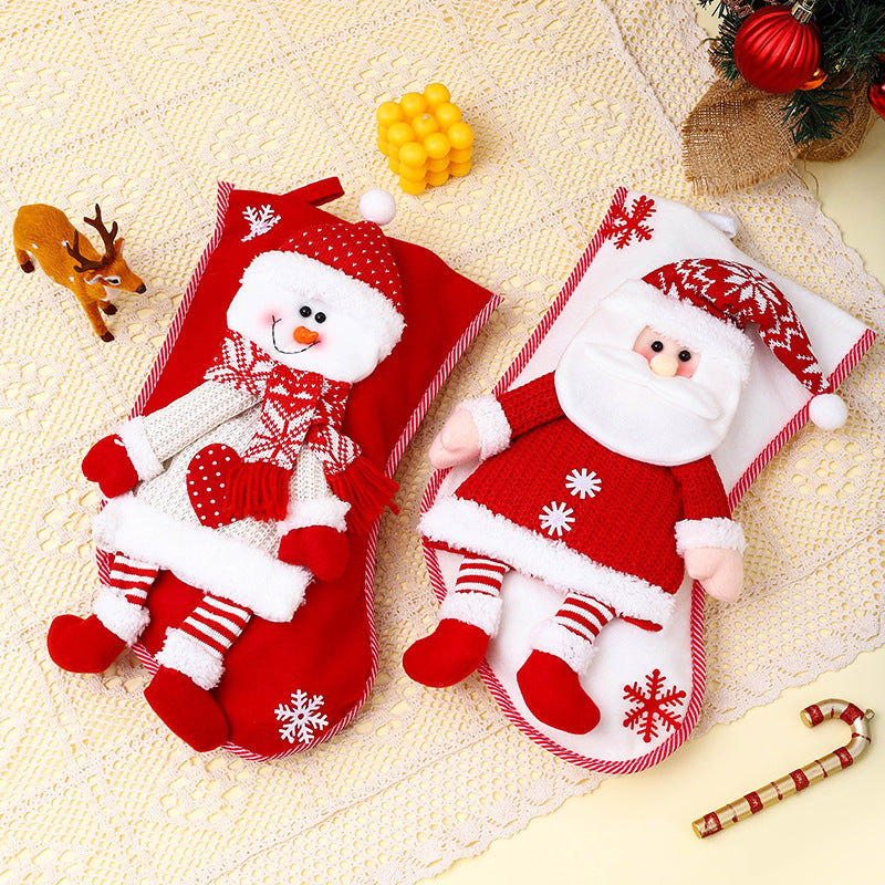 Festive Snowman Christmas Stocking Stornfield