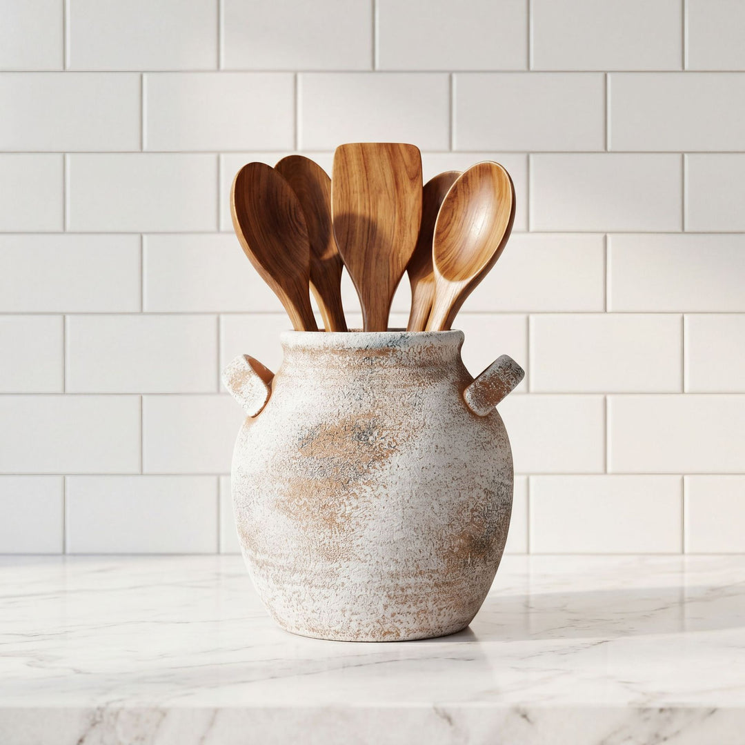 Handcrafted Decorative Ceramic Pot Stornfield