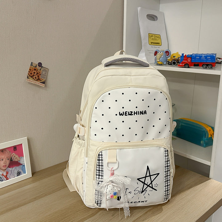 Trendy Polka Dot Backpack Stornfield 1791204846
