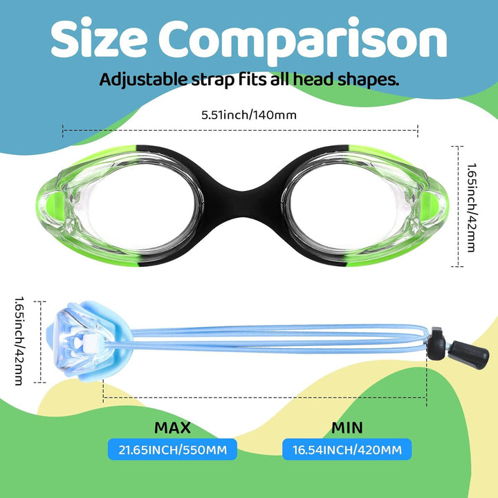 High-performance swim goggles with ergonomic fit and UV protection Stornfield