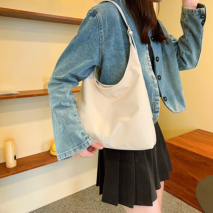 Sophisticated Leather Hobo Bag