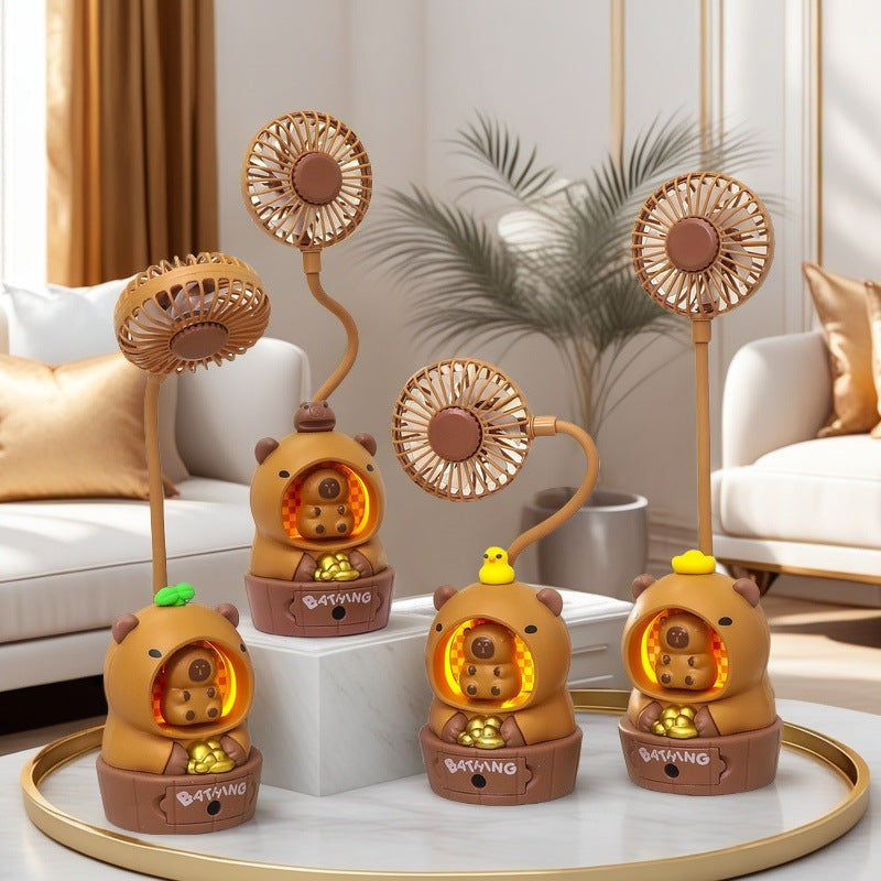 Women's Portable Toy Fan with Animal Design Stornfield