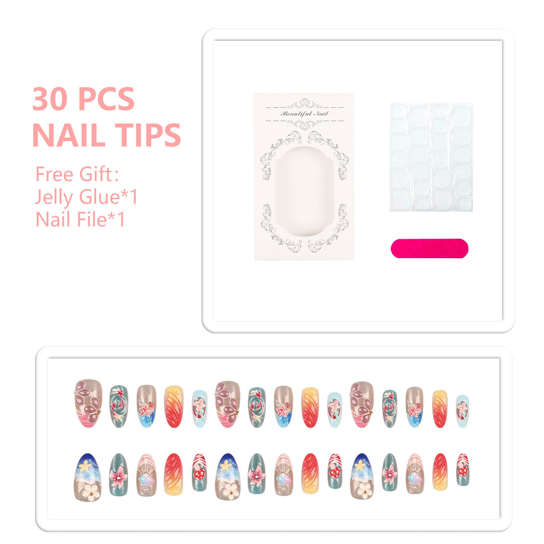 Artistic Tropical Nail Art Collection