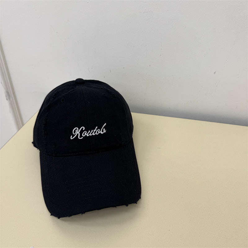 Men's Distressed Cotton Baseball Cap Stornfield 1783921814