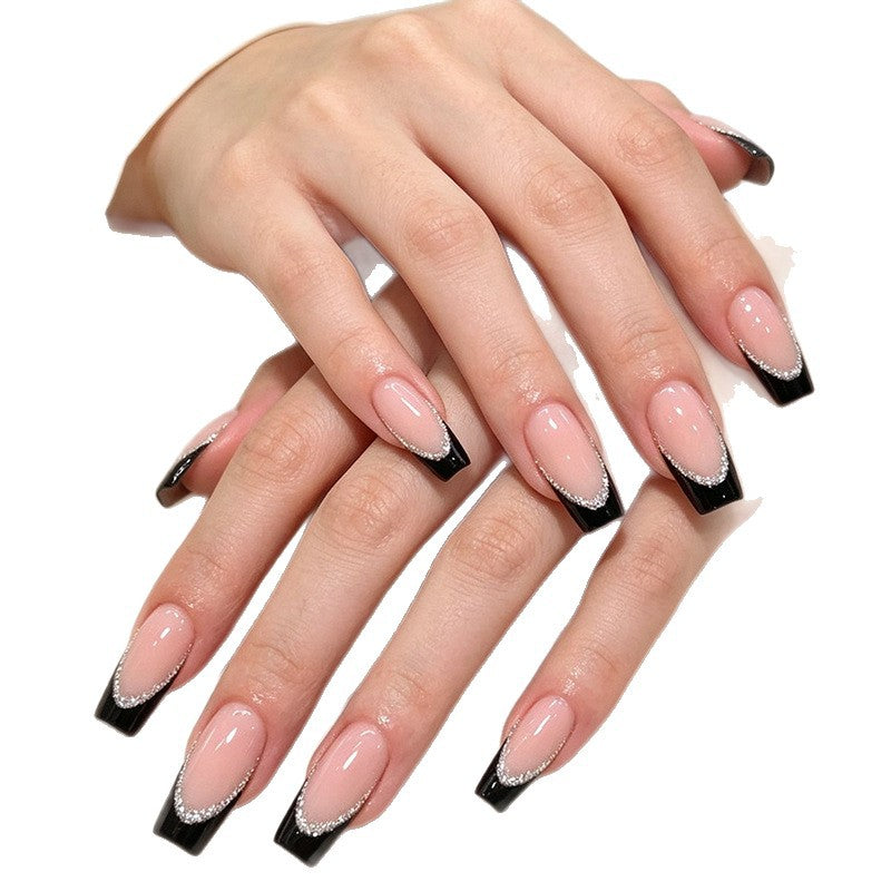 Extended Acrylic French Tip Nail Enhancements Stornfield