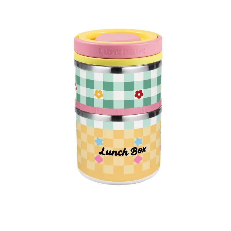 Stackable Stainless Steel Lunch Container