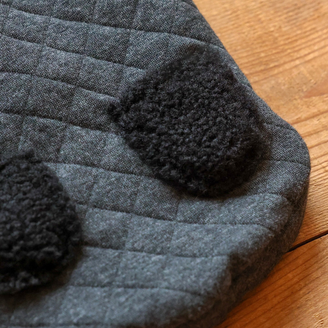Quilted Sherpa-Pocket Dog Sweater Vest