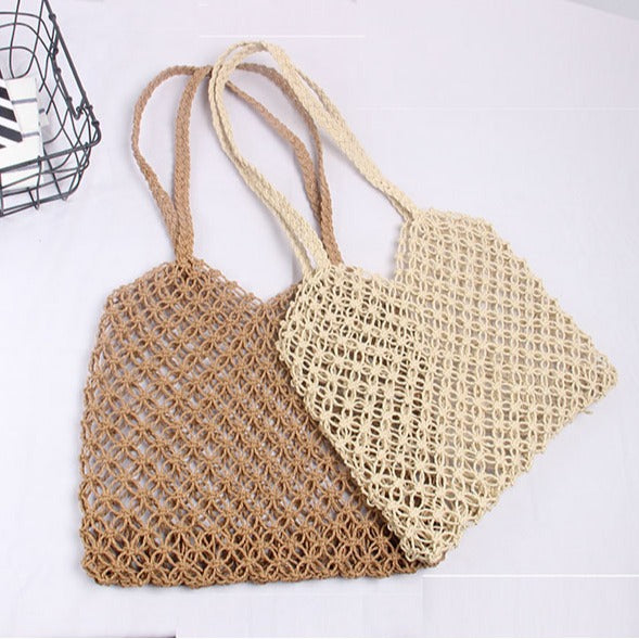 Structured Rattan Tote Bag Stornfield