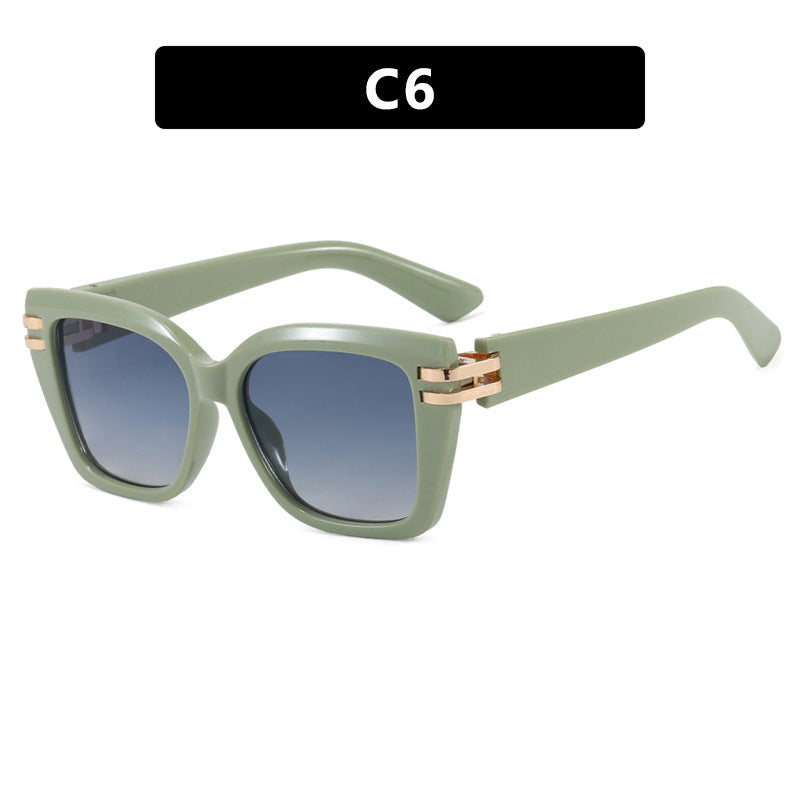 Women stylish oversized sunglasses with luxurious details Stornfield
