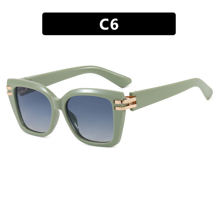 Women stylish oversized sunglasses with luxurious details Stornfield