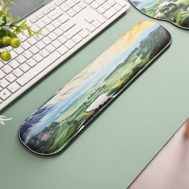 Artistic Landscape Design Mouse Pad