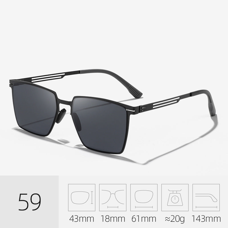 Stylish Polarized Square Sunglasses Stornfield