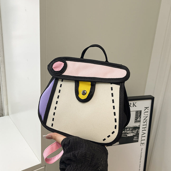 Trendy Cartoon-Style Mini Backpack Stornfield