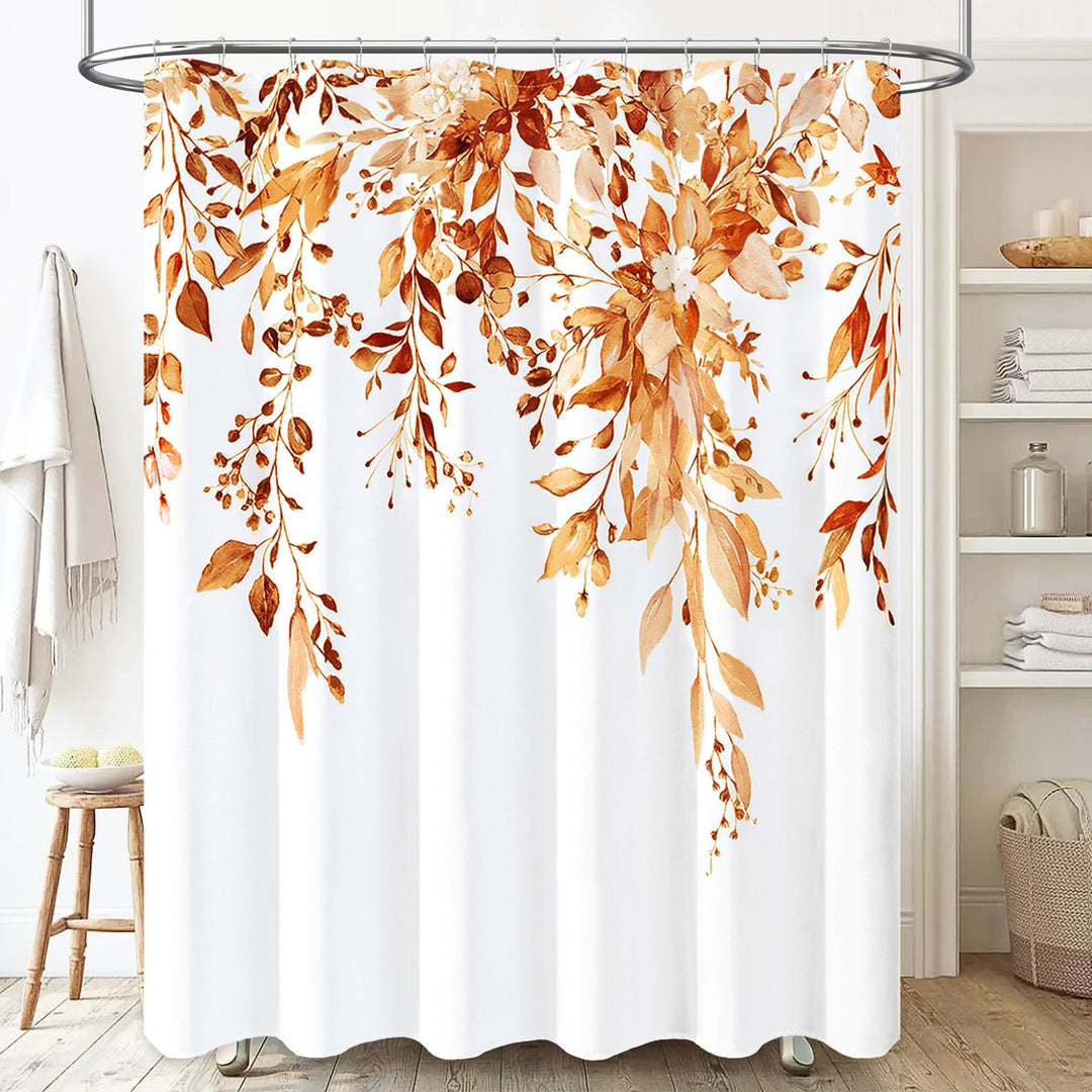 Floral Watercolor Shower Curtain Stornfield