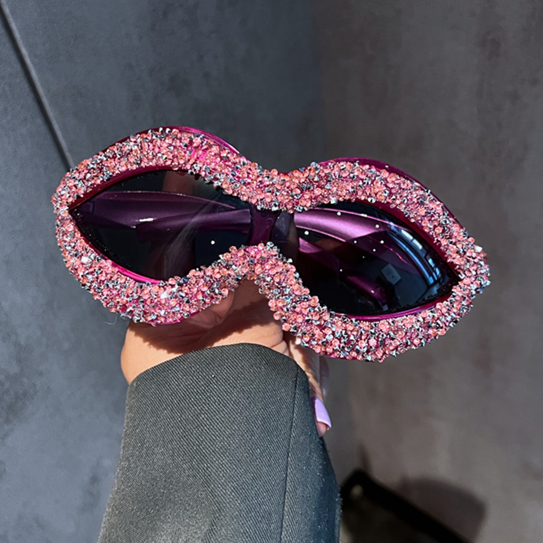 Women statement sunglasses with sparkling crystal embellishments Stornfield