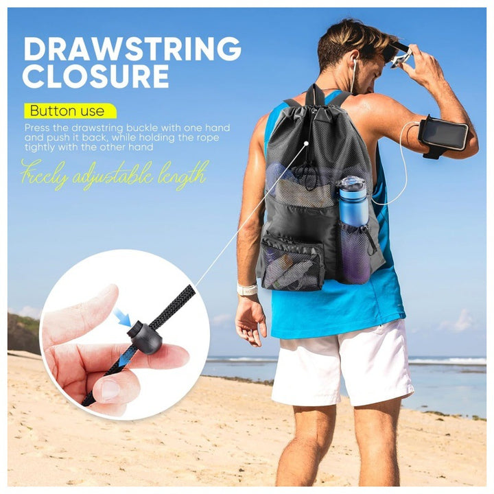 Sporty backpack with practical compartments Stornfield