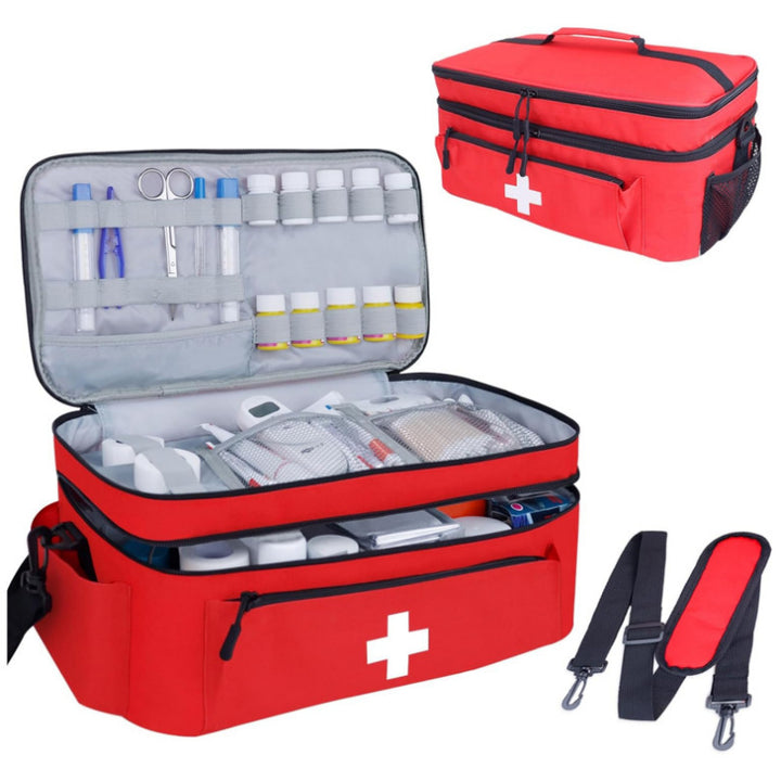 Versatile cooler bag with robust zipper and insulated interior Stornfield