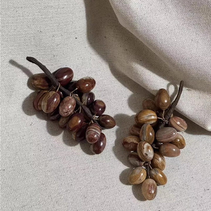 Decorative Stone Grapes