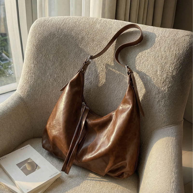 WoLuxurious Soft Leather Shoulder Bag Stornfield