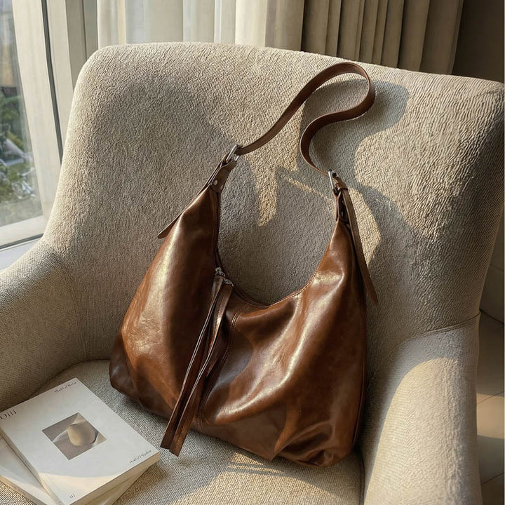 WoLuxurious Soft Leather Shoulder Bag Stornfield