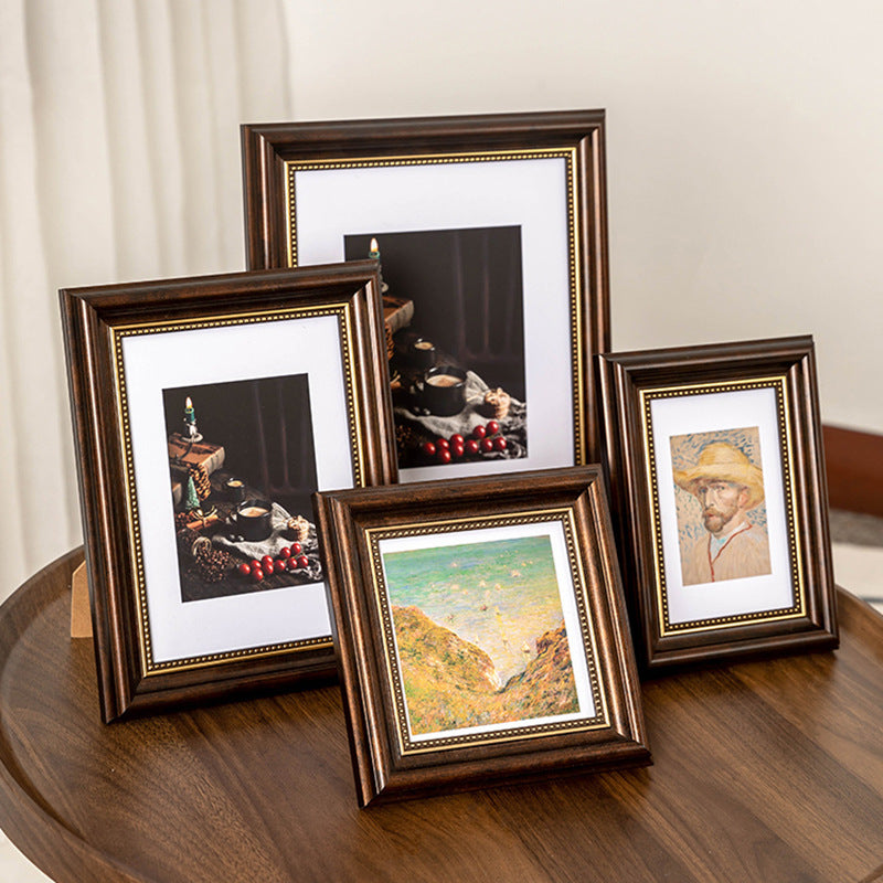 Rustic Wooden Photo Frame for Home Decor