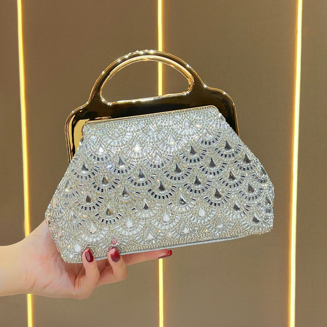 Stylish Embellished Evening Handbag