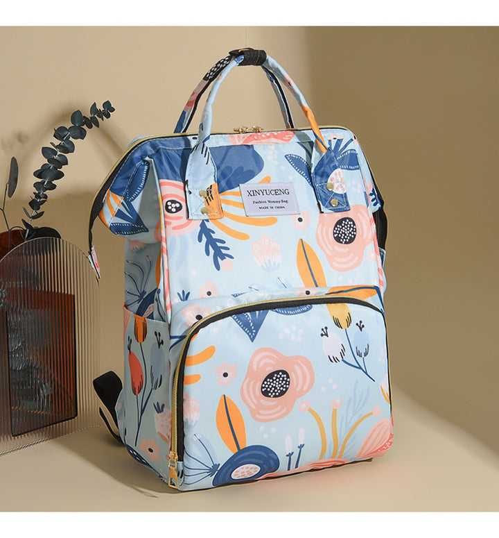 Trendy Animal Print Diaper Backpack Stornfield