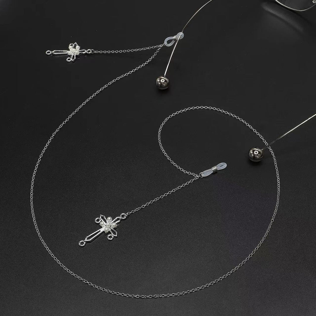 Cross Pendant Chain Earrings Stornfield